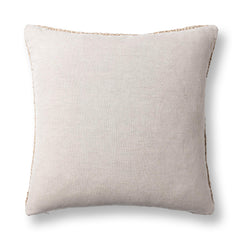 SR Jai Natural 22x22 Throw Pillow - Ornate Home