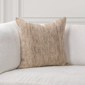 SR Jai Natural 22x22 Throw Pillow - Ornate Home