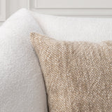 SR Jai Natural 22x22 Throw Pillow - Ornate Home