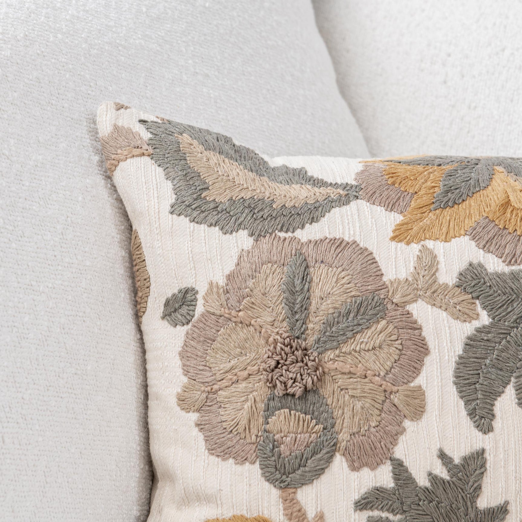 SR Jana Dry Sage Multi 14x26 Throw Pillow (Set of 2) - Ornate Home