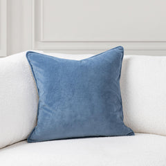 SR Memoir Sea Blue 22x22 Throw Pillow (Set of 2) - Ornate Home