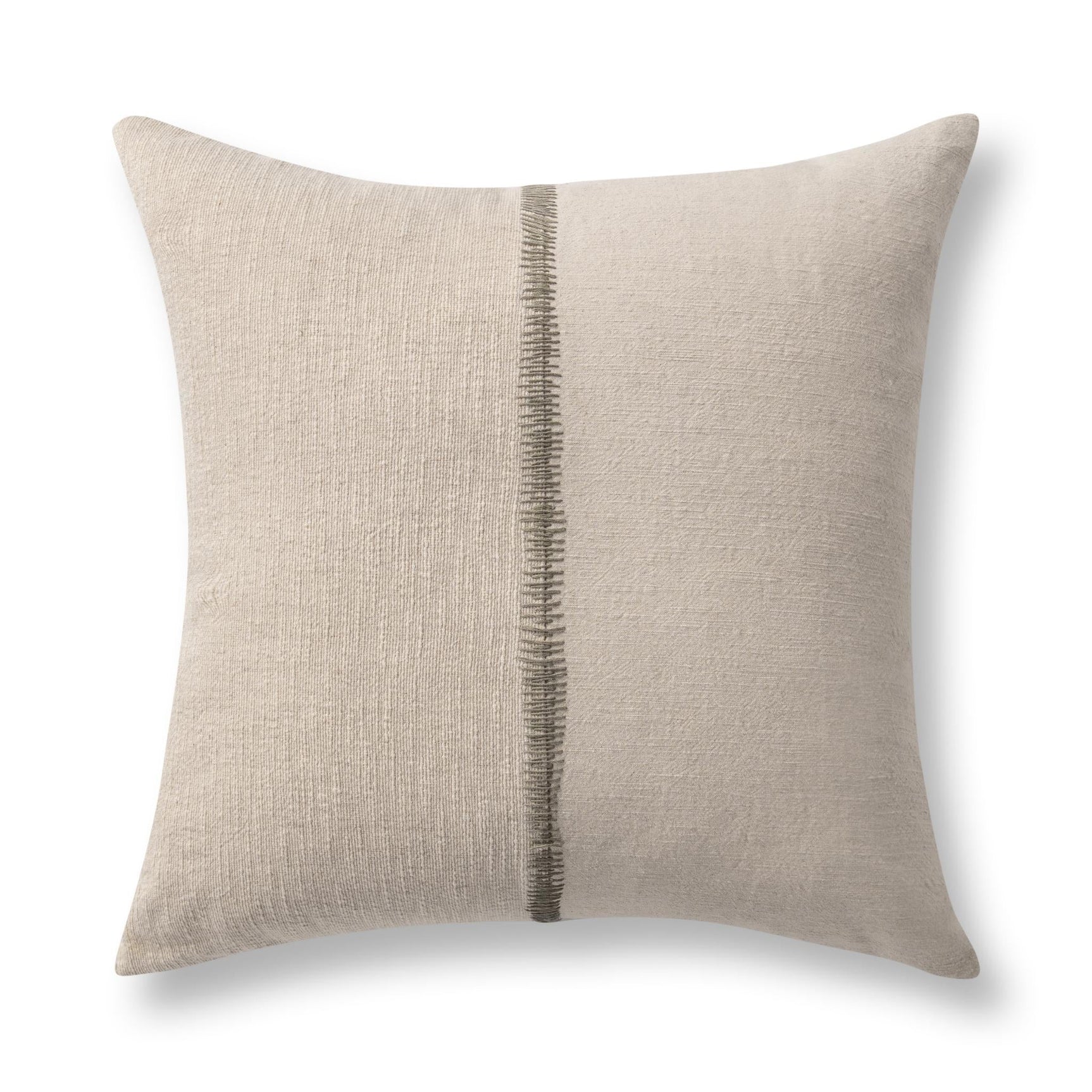 SR Nisha Natural/Dry Sage 22x22 Throw Pillow (Set of 2) - Ornate Home