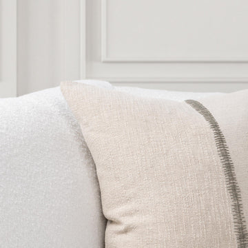 SR Nisha Natural/Dry Sage 22x22 Throw Pillow (Set of 2) - Ornate Home