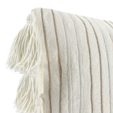 ST Apana Ivory/Natural Multiple Sizes Throw Pillow (Set of 2) - Ornate Home