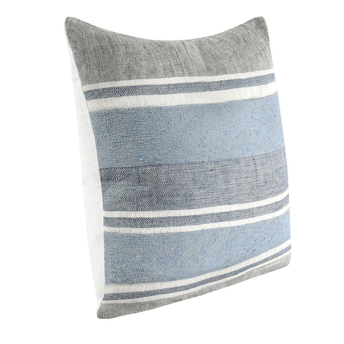 ST Lima Capri Blue/Dark Gray Multiple Sizes Throw Pillow (Set of 2) - Ornate Home