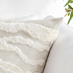 ST Passage Ivory 22x22 Throw Pillow (Set of 2) - Ornate Home