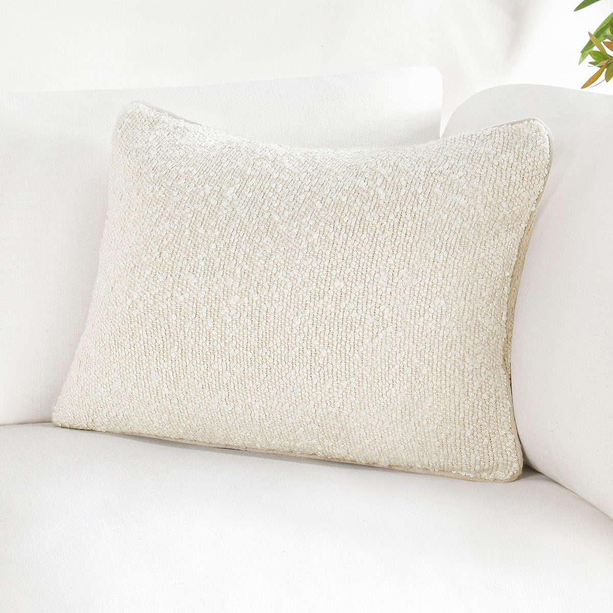 ST Sava Ivory Multiple Sizes Throw Pillow (Set of 2) - Ornate Home