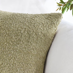 ST Sava Wheat Green Multiple Sizes Throw Pillow (Set of 2) - Ornate Home