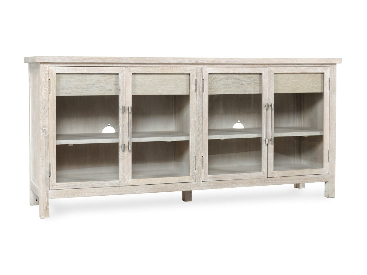 Sabbia Whitewash Cabinet - Ornate Home