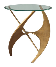 Sabel Gold Side Table - Ornate Home