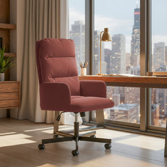 Sable Brown Office Chair - Ornate Home