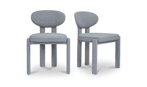 Sable Light Blue Dining Chair (Set of 2) - Ornate Home