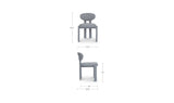 Sable Light Blue Dining Chair (Set of 2) - Ornate Home