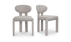 Sable Speckled Light Grey Dining Chair (Set of 2) - Ornate Home
