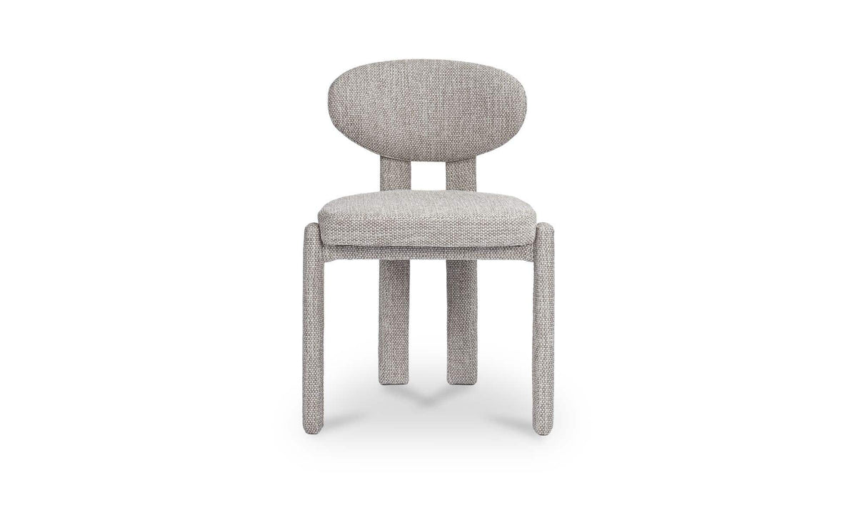 Sable Speckled Light Grey Dining Chair (Set of 2) - Ornate Home