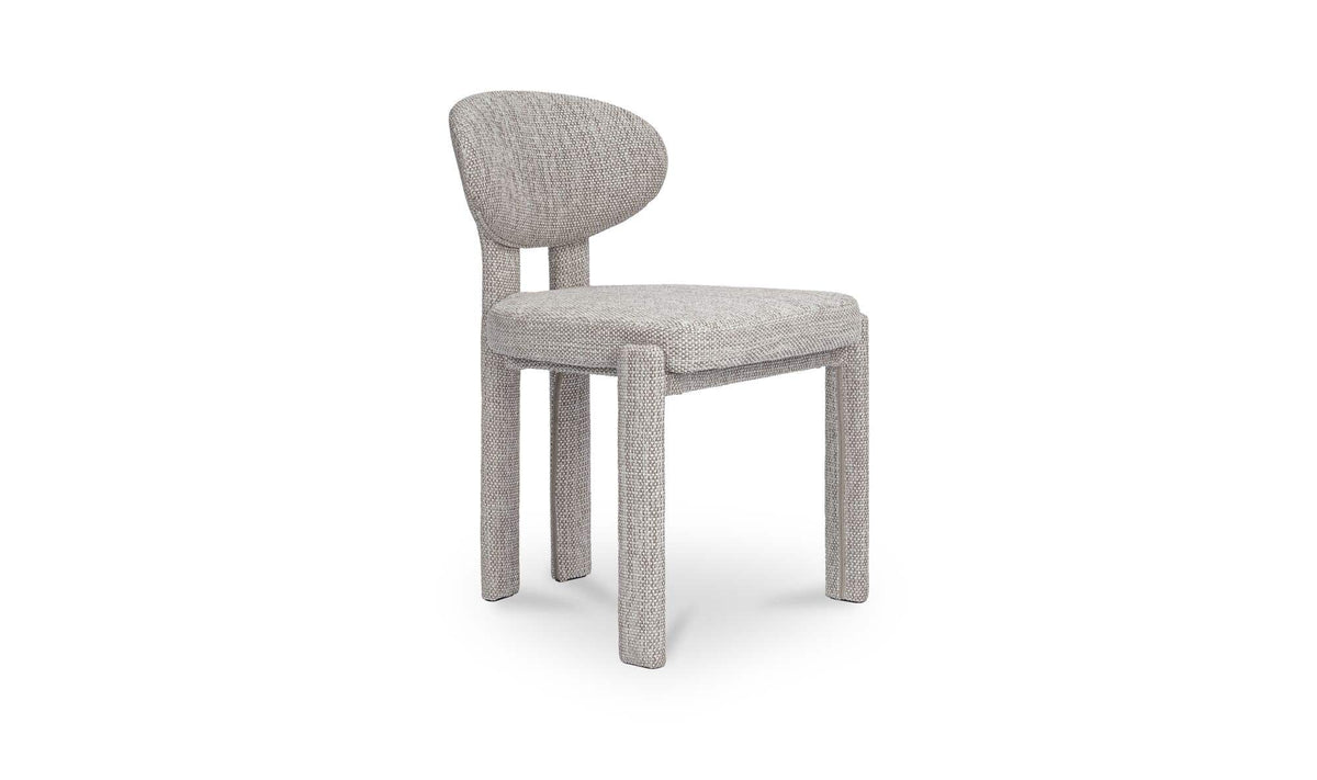 Sable Speckled Light Grey Dining Chair (Set of 2) - Ornate Home