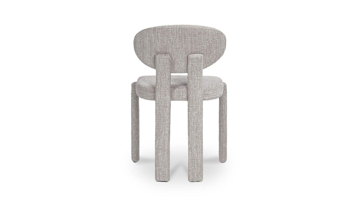 Sable Speckled Light Grey Dining Chair (Set of 2) - Ornate Home