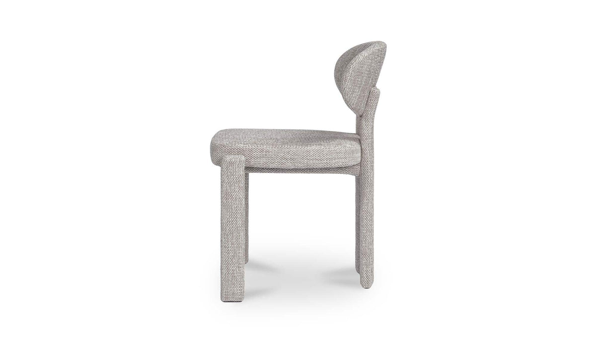Sable Speckled Light Grey Dining Chair (Set of 2) - Ornate Home