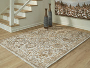 Sableridge Ivory/Taupe/Camel Medium Rug (Online Special Price) - Ornate Home