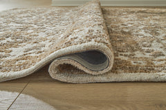 Sableridge Ivory/Taupe/Camel Medium Rug - Ornate Home