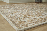 Sableridge Ivory/Taupe/Camel Medium Rug - Ornate Home