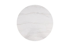 Sabro Black & White Round Counter Ht. Dining Room Table - Ornate Home