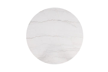Sabro Black & White Round Counter Ht. Dining Room Table - Ornate Home