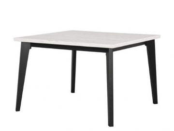 Sabro Black/White Square Counter Height Table - Ornate Home