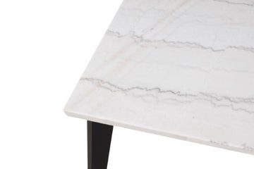Sabro Black/White Square Counter Height Table - Ornate Home