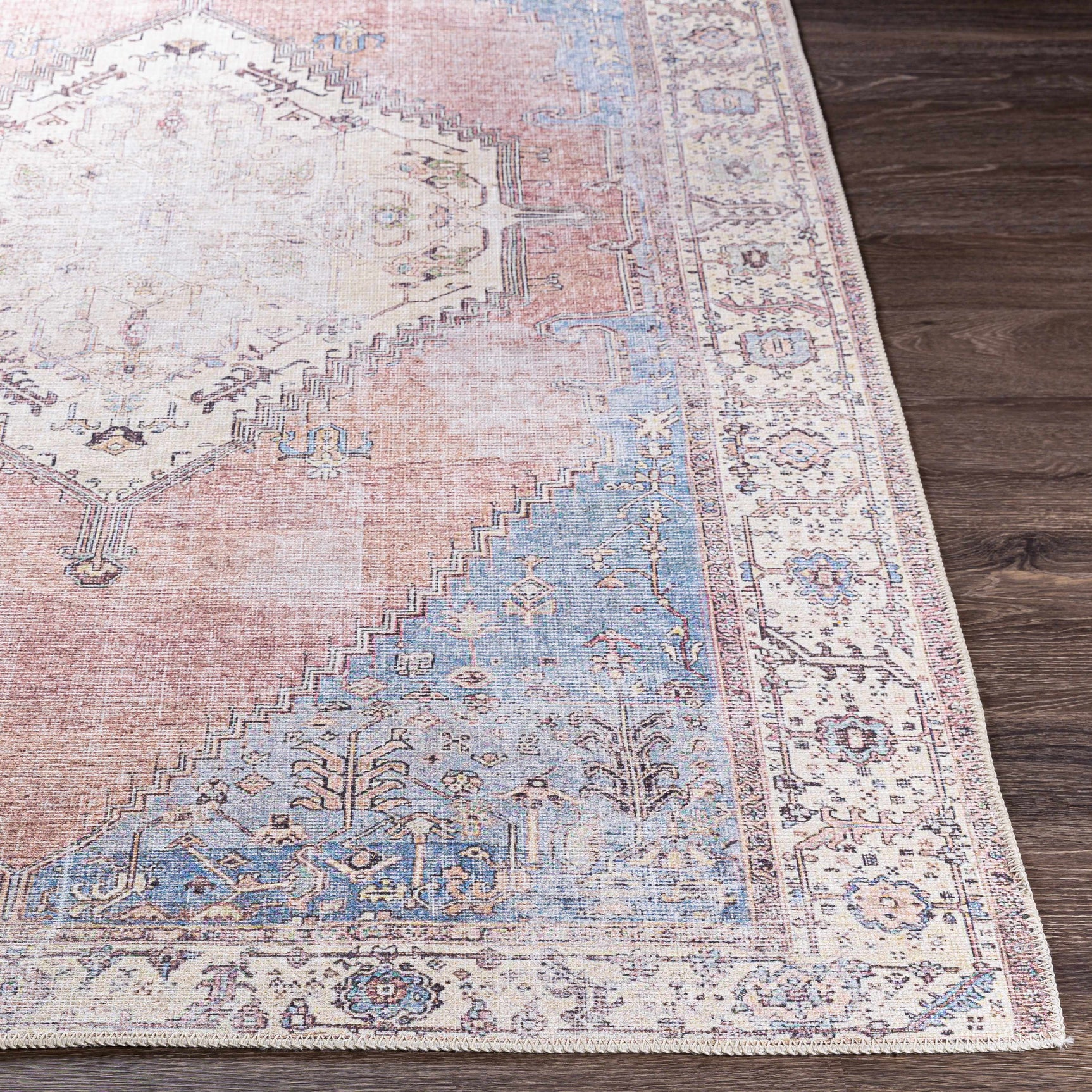 Sacriston Washable Area Rug - Clearance - Ornate Home