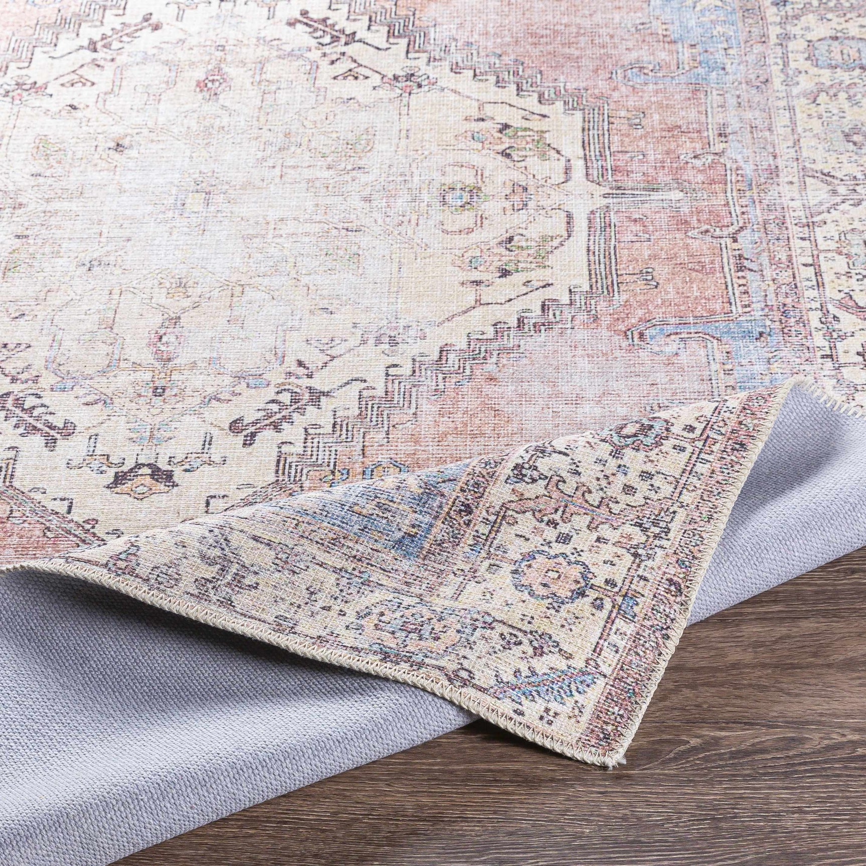 Sacriston Washable Area Rug - Clearance - Ornate Home