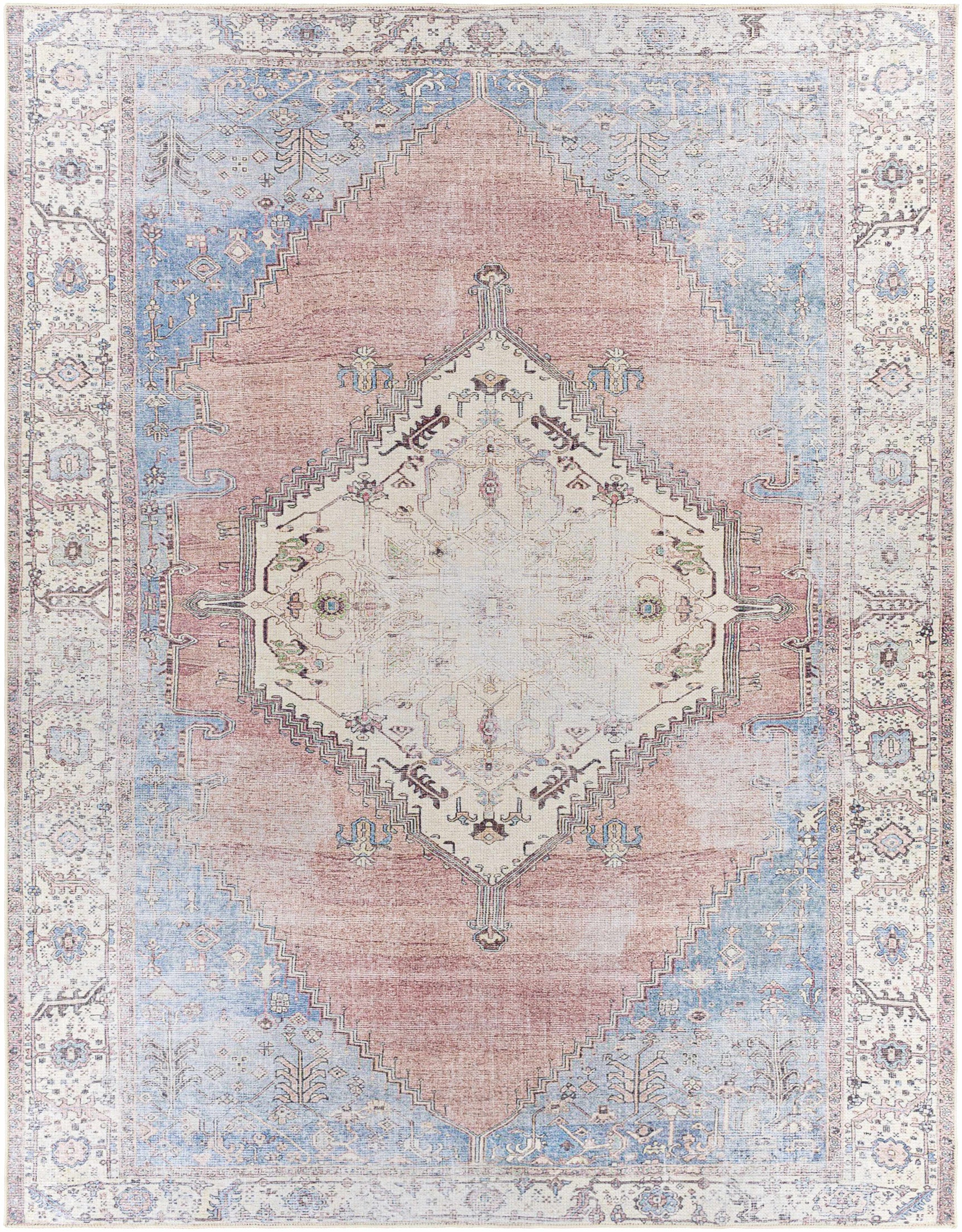 Sacriston Washable Area Rug - Clearance - Ornate Home
