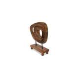 Saddler Natural Acacia Sculpture - Ornate Home