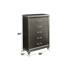 Sadie Dark Champagne Chest - Ornate Home