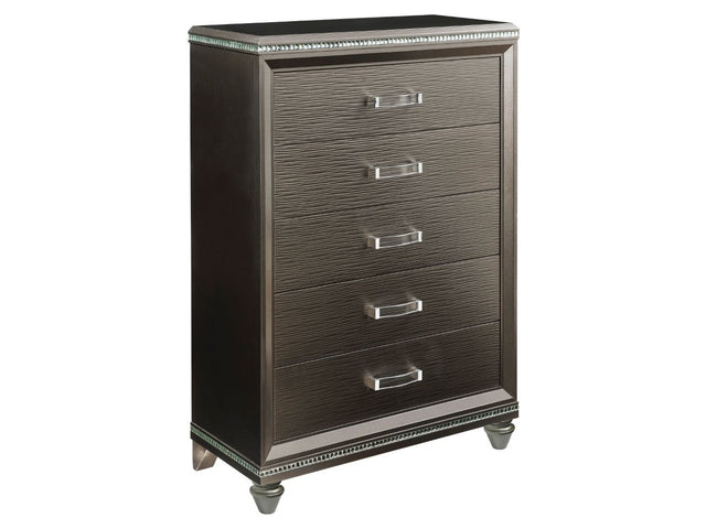 Sadie Dark Champagne Chest - Ornate Home