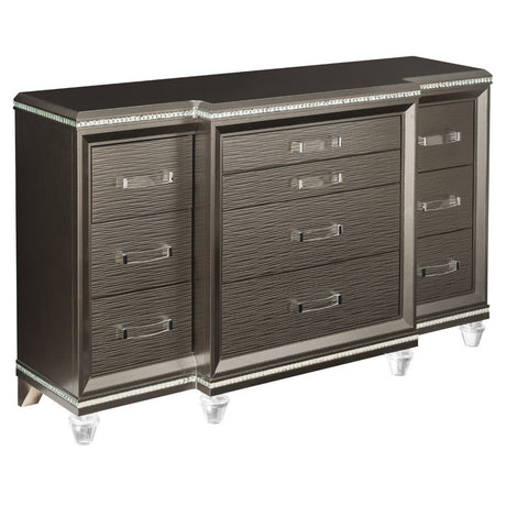 Sadie Dark Champagne Dresser - Ornate Home