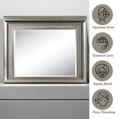 Sadie Dark Champagne Mirror (LED) - Ornate Home
