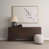 Sadiyah Black/Beige Brushed Metal Table Lamp
