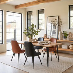 Saelen Natural Dining Table - Ornate Home