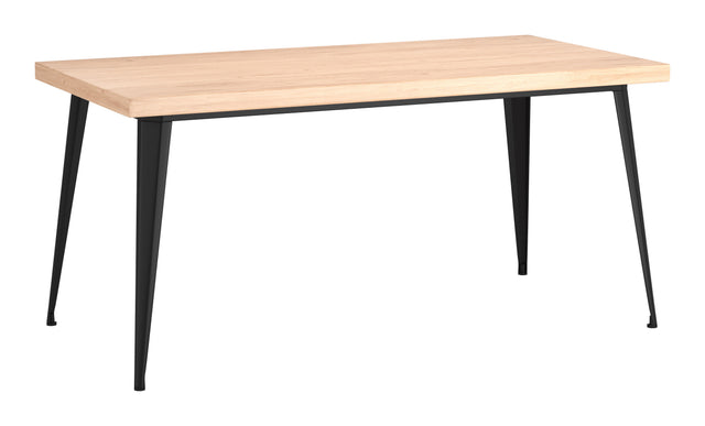 Saelen Natural Dining Table - Ornate Home