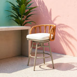 Safal Multicolor Swivel Barstool