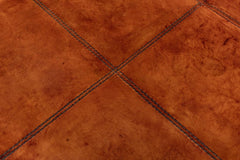 Safari Brown Leather Tray - Ornate Home