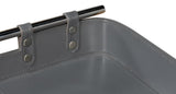 Safari Grey Leather Tray - Ornate Home