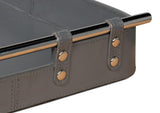 Safari Grey Leather Tray - Ornate Home