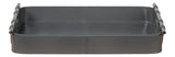 Safari Grey Leather Tray - Ornate Home