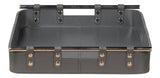 Safari Grey Leather Tray - Ornate Home