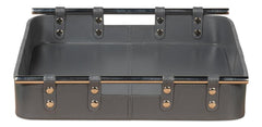 Safari Grey Leather Tray - Ornate Home