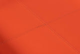 Safari Orange Leather Tray - Ornate Home