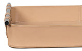 Safari Tan Leather Tray - Ornate Home