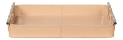 Safari Tan Leather Tray - Ornate Home